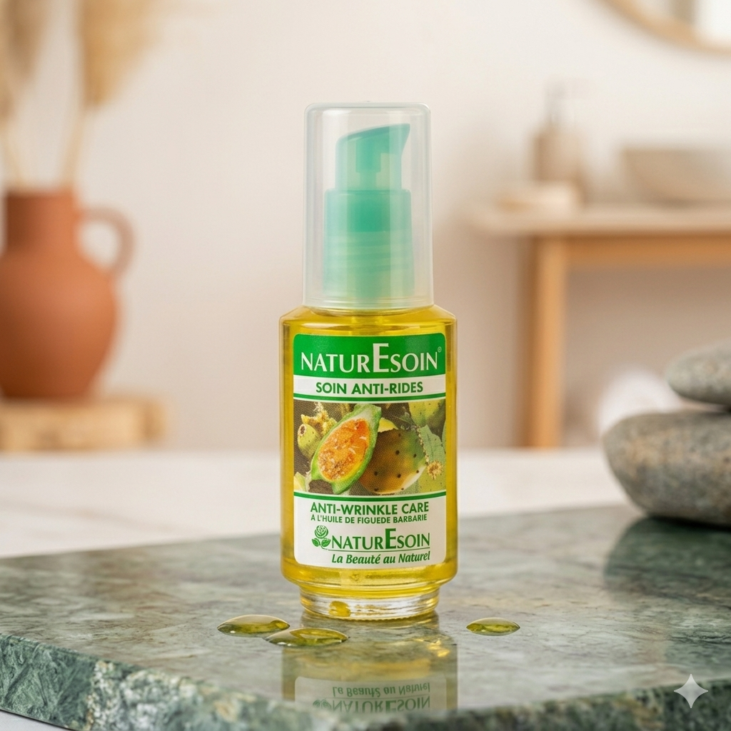 Soin Anti-Rides – L’Élixir de Jeunesse à la Figue de Barbarie huile de figue de barbarie 50 ml