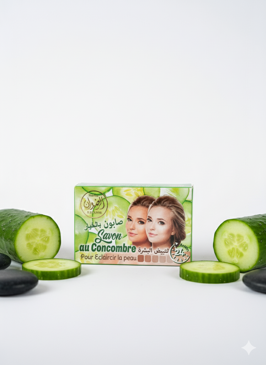 Coffret de bien être rituel à base naturelle de l'huile de concombre