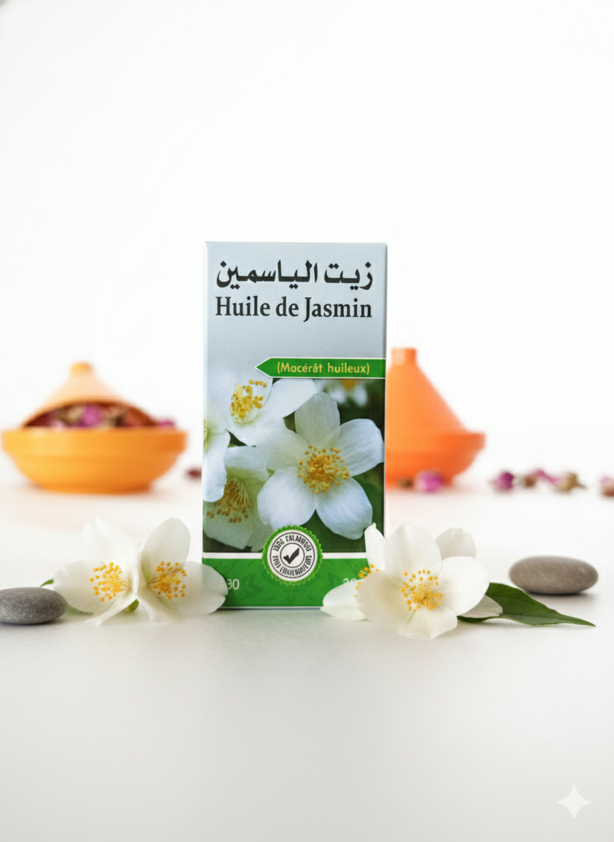 Huile de Jasmin – Élixir de Beauté Radieuse 30 ml.