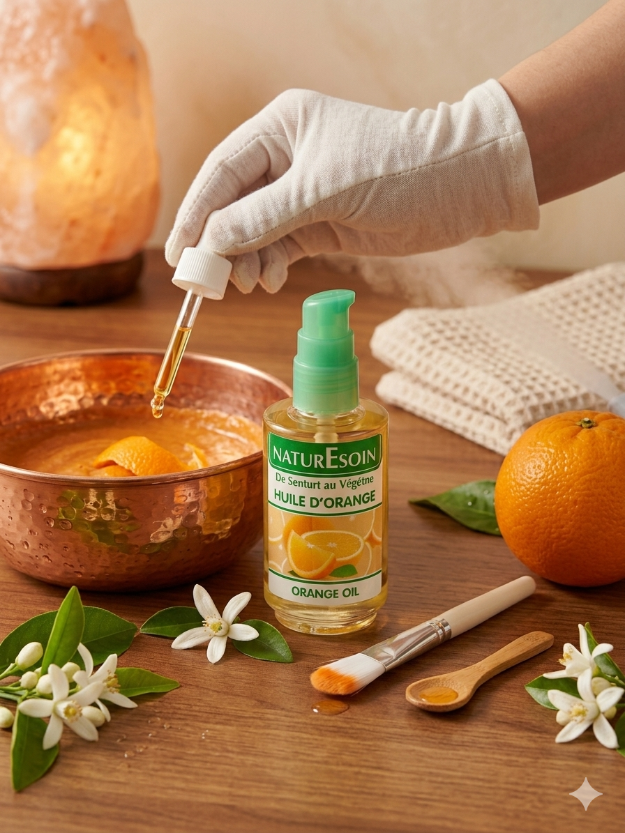 Huile d’Orange du Maroc – Éclat et Jeunesse Naturelle 50 lm