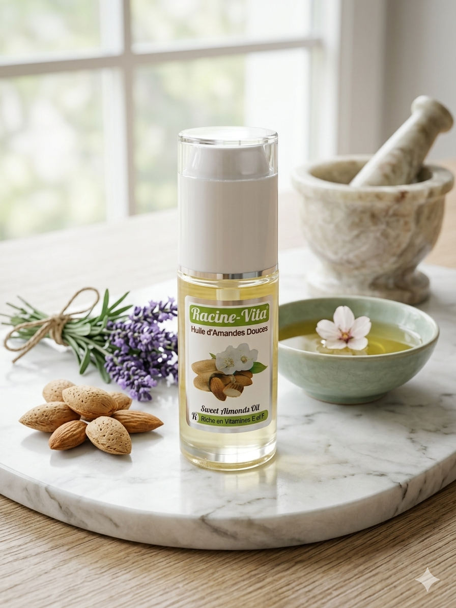 Huile d'Amande Douce – L'Éclat Pur et Naturel 40 ml