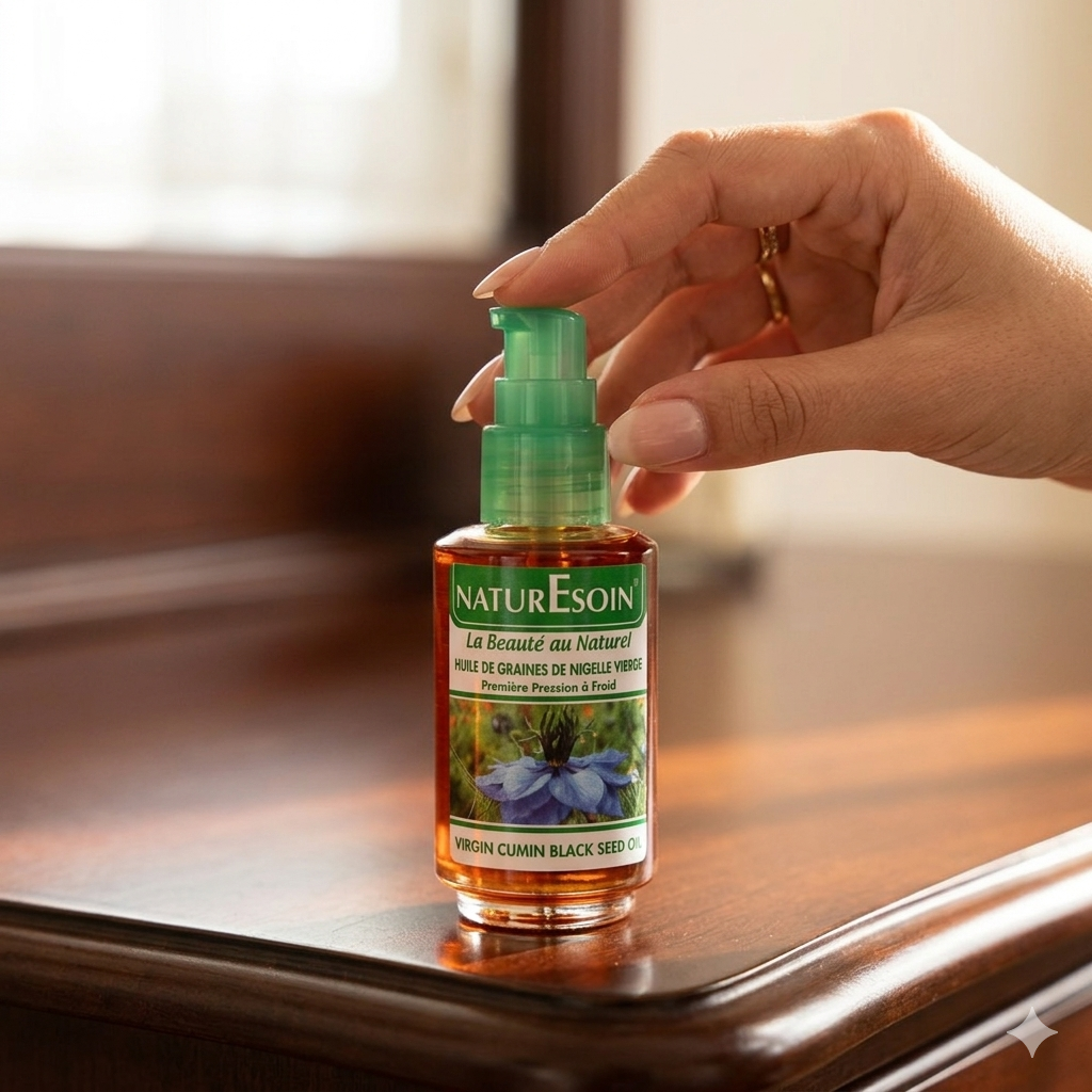 Huile de Nigelle Pure – Le Trésor Purifiant 50 ml