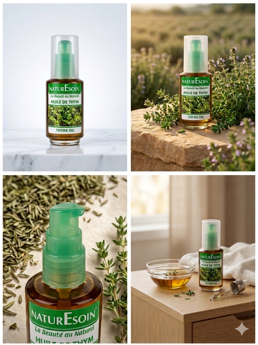 Huile de Thym – Pureté et Fermeté Naturelle 50 ml