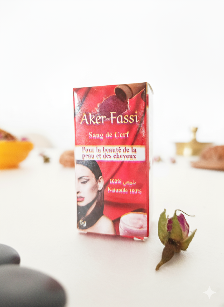 Coffret de bien être rituel à base naturelle de pétales de coquelicot séchés Fleurs de coquelicots Aker Fassi