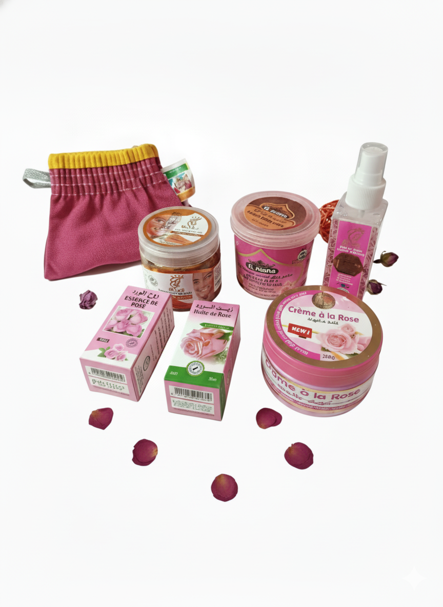 Coffret de bien rituel de Rose de Damas