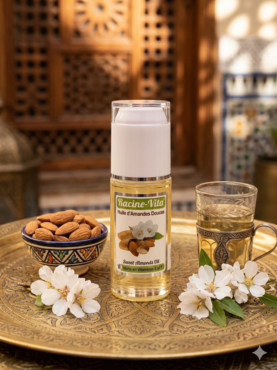 Huile d'Amande Douce – L'Éclat Pur et Naturel 40 ml