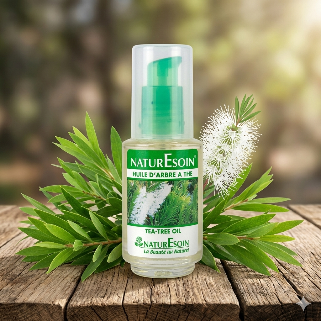 Huile d’Arbre à Thé – L’Allié Purifiant Indispensable 50 ml