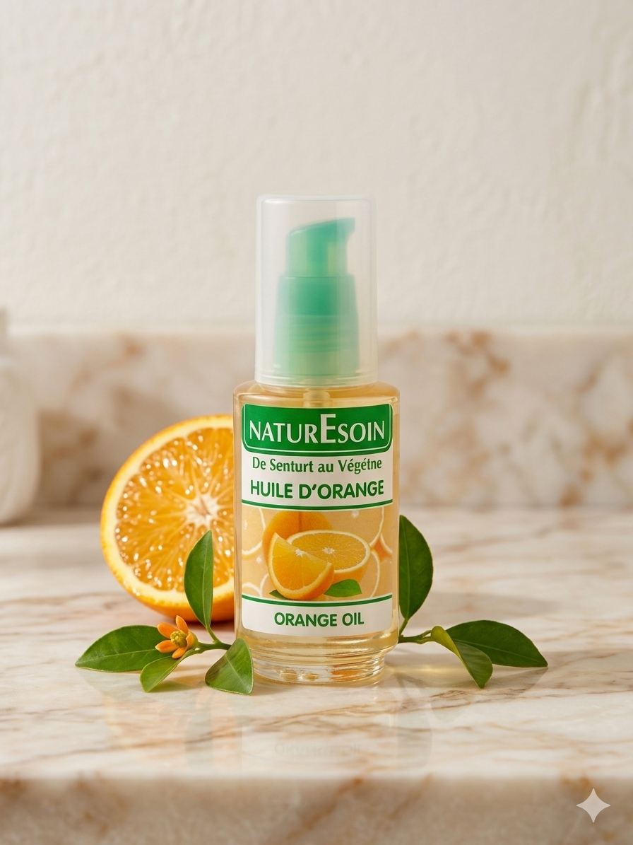 Huile d’Orange du Maroc – Éclat et Jeunesse Naturelle 50 lm