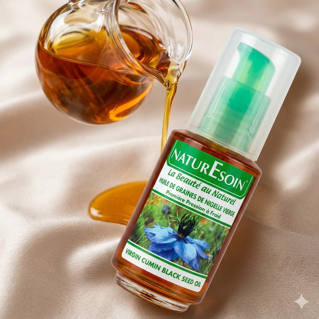 Huile de Nigelle Pure – Le Trésor Purifiant 50 ml