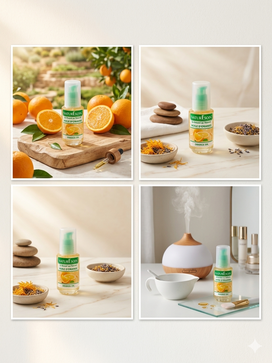 Huile d’Orange du Maroc – Éclat et Jeunesse Naturelle 50 lm