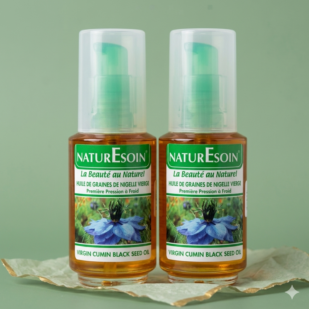 Huile de Nigelle Pure – Le Trésor Purifiant 50 ml