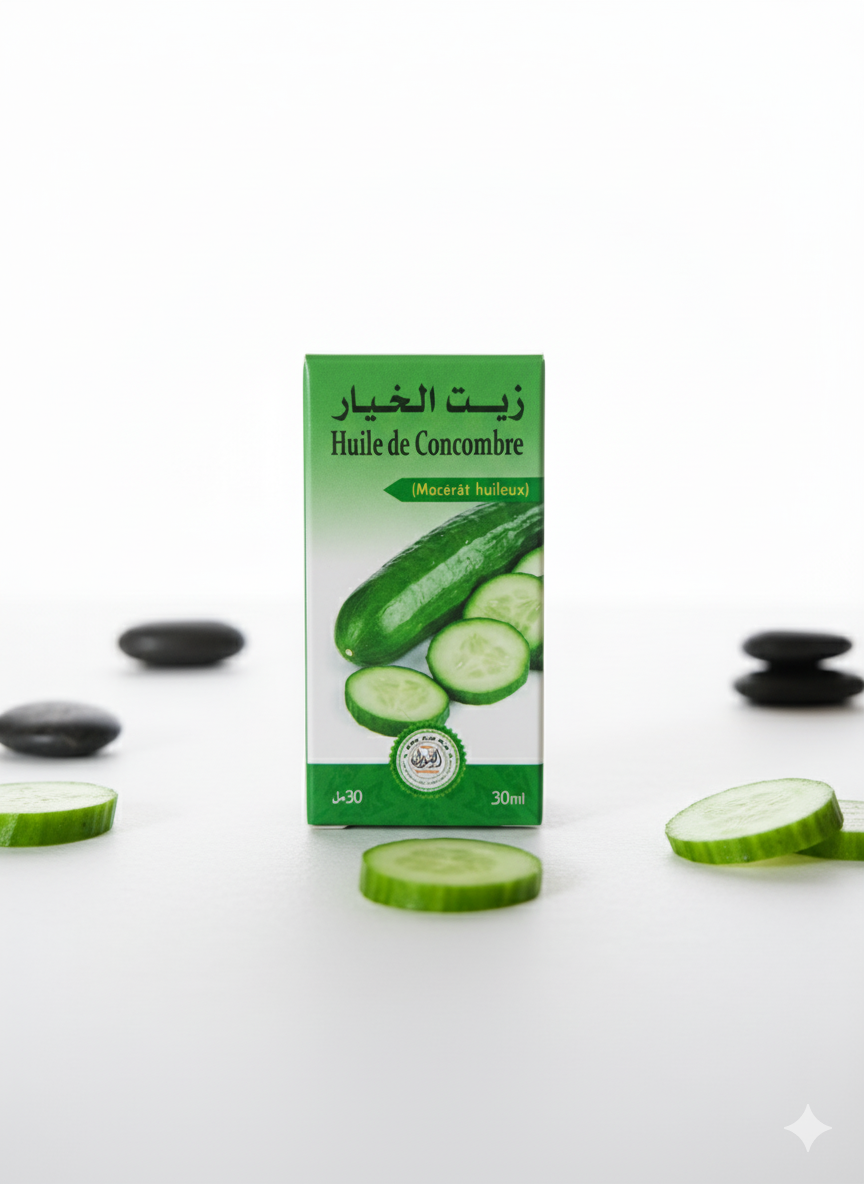Coffret de bien être rituel à base naturelle de l'huile de concombre