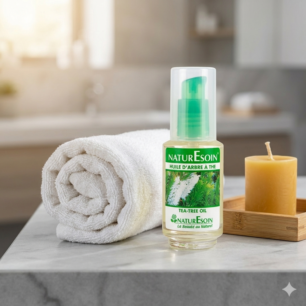 Huile d’Arbre à Thé – L’Allié Purifiant Indispensable 50 ml